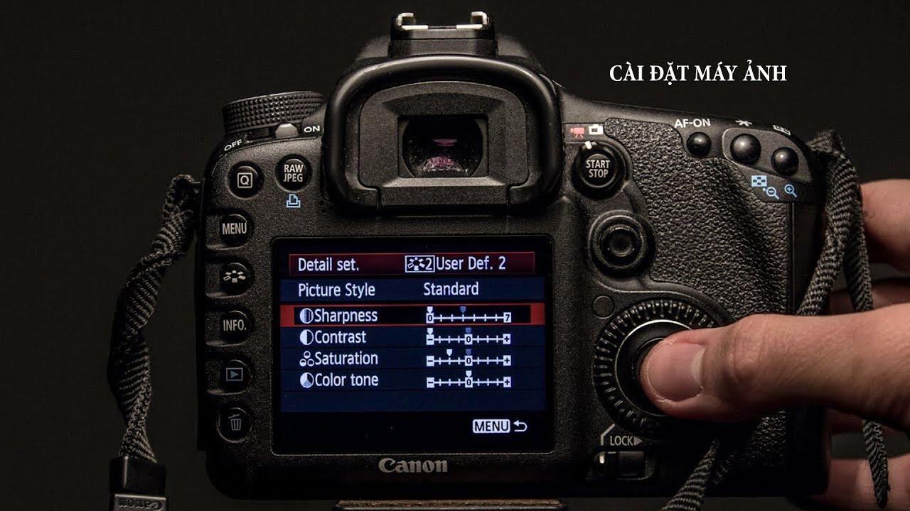 Cách setup, cài đặt, thiết lập các thông số máy ảnh cơ bản, khi mới mua máy | Aphoto